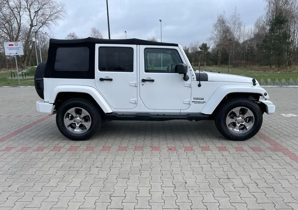 Jeep Wrangler cena 106000 przebieg: 146900, rok produkcji 2016 z Lublin małe 466